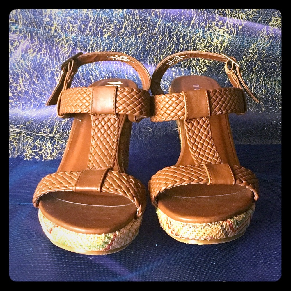 Nicole Wedge Espadrille Sandals